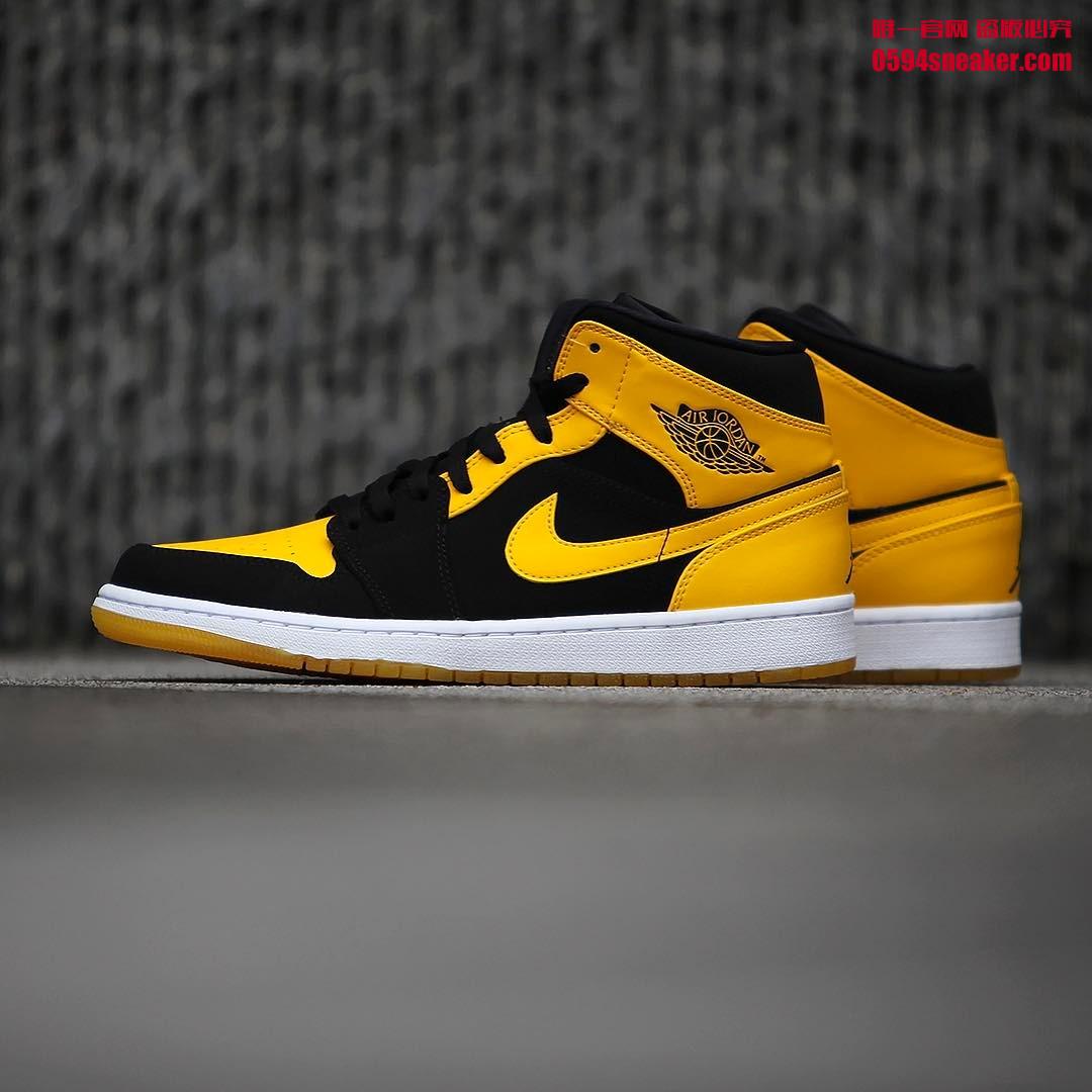 554724-035,AJ1,Air Jordan 1 554724-035AJ1 李小龙还是蝙蝠侠？这双黑黄球鞋着实人气不凡！