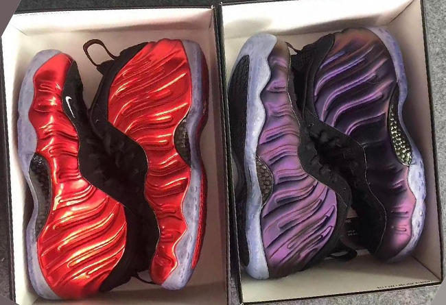 314996-610,Foamposite One,Foam 314996-610 20 周年简直逆天！茄子喷和红喷哪双是你接下来的期待！