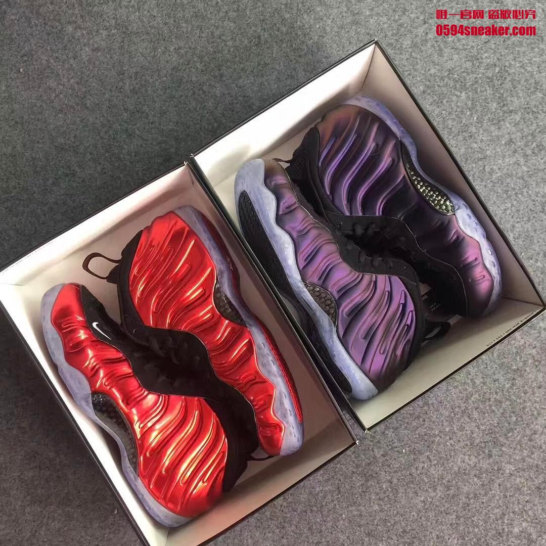 314996-610,Foamposite One,Foam 314996-610 20 周年简直逆天！茄子喷和红喷哪双是你接下来的期待！