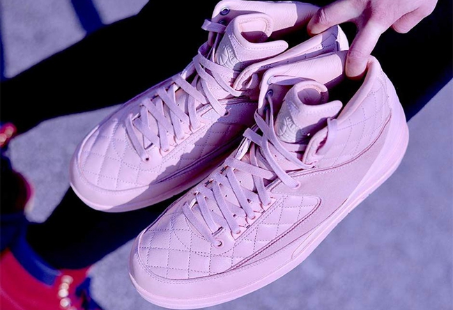 Air Jordan 2,AJ2  DJ Khaled 上脚的这双粉色球鞋，带来了即将市售的消息