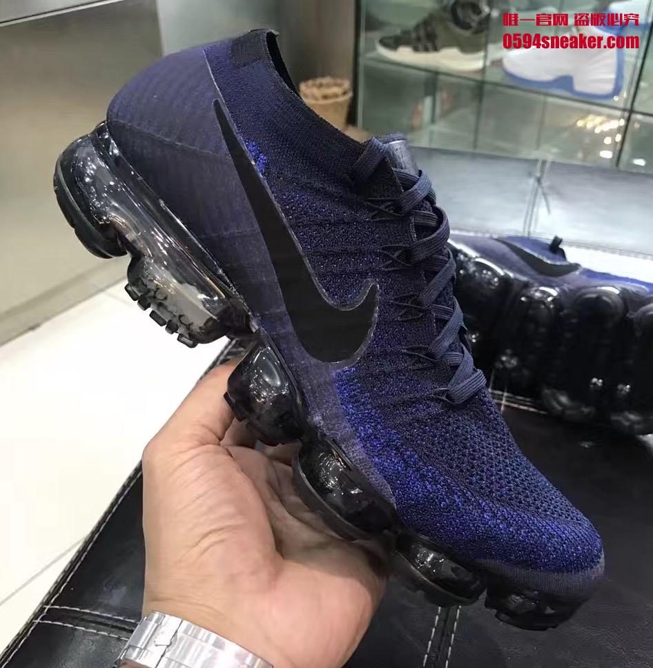 Nike, Air VaporMax,849558-400   深色耐造款！Air VaporMax 海军蓝配色将于 6 月发售