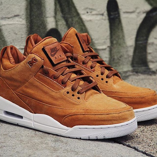 AJ3,Air Jordan 3  这双 Air Jordan 3 “Khaki Denim” 你喜欢吗？