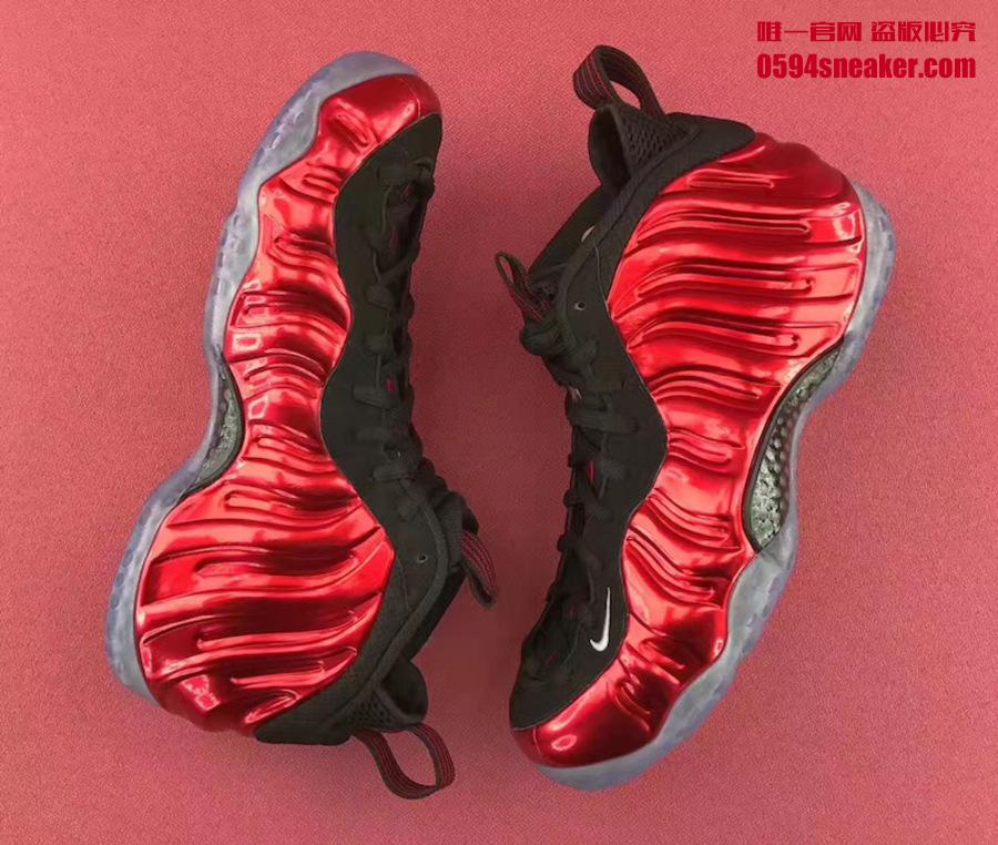 314996-610,Foamposite One,Nike 314996-610 就在下月！Foamposite One 红喷复刻日期确定！