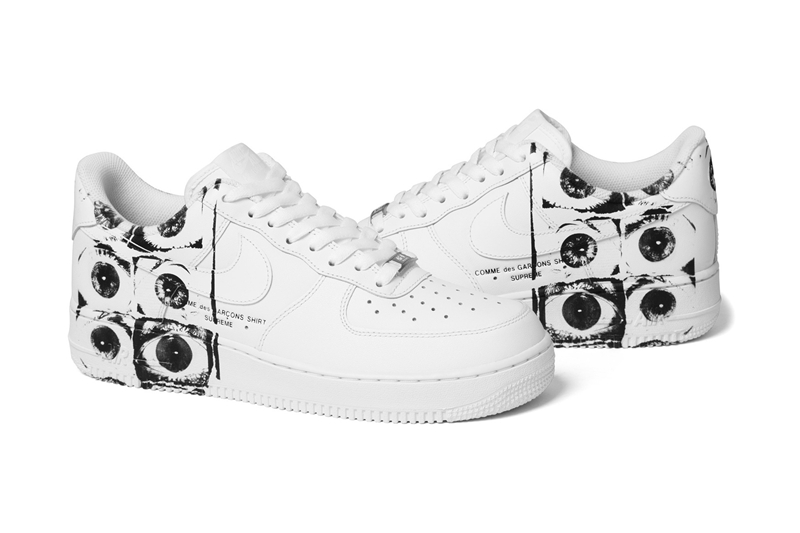 Supreme,CdG,Nike,Air Force 1  发售日期确定！Supreme x CdG x Nike Air Force 1 官图释出