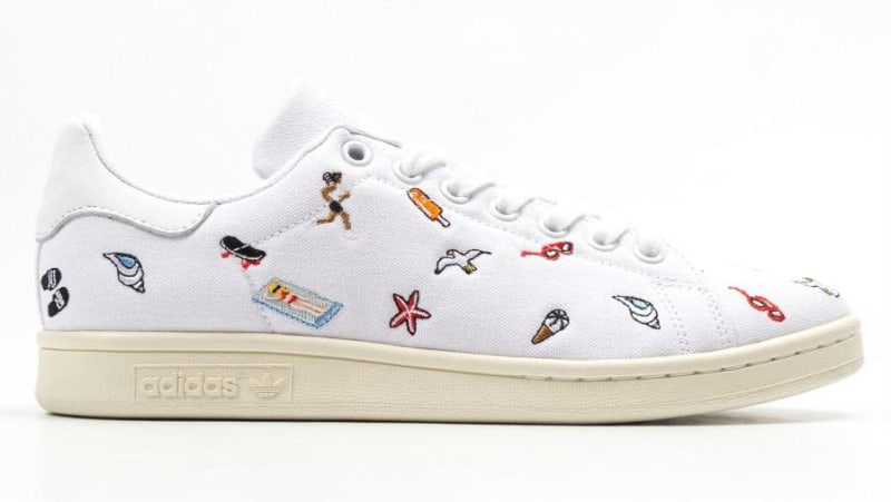 adidas,Stan Smith，Summer，BZ039  海滩风情元素！这款 Stan Smith “Summer” 你心动了吗？