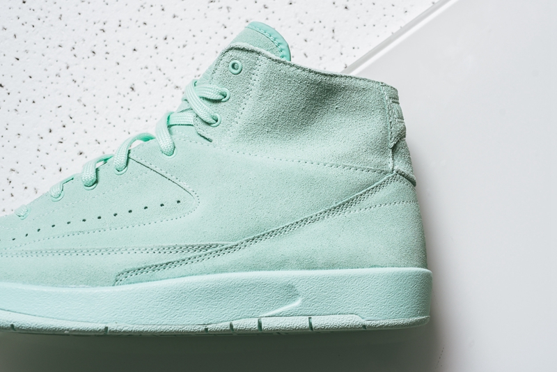 897521-303,Air Jordan 2 Decon,  迷人薄荷绿！全新 Air Jordan 2 Decon “Mint Foam” 实物释出