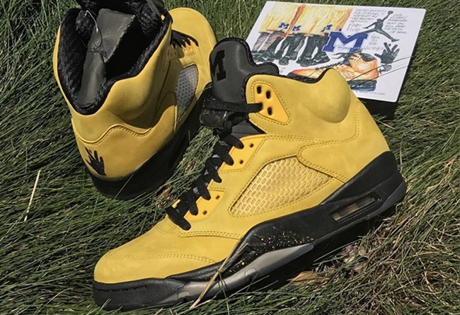 Air Jordan 5,Fab 5  最贵 AJ5？！这双 Air Jordan 5 “Fab 5” PE 你猜值多少？