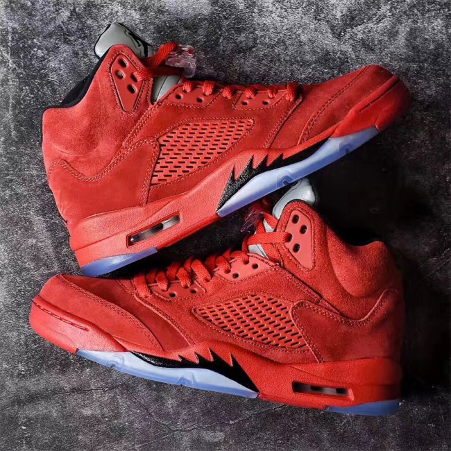 AJ5,Air Jordan 5,136021-401  麂皮皇家蓝！Air Jordan 5 “Blue Suede” 发售日期释出