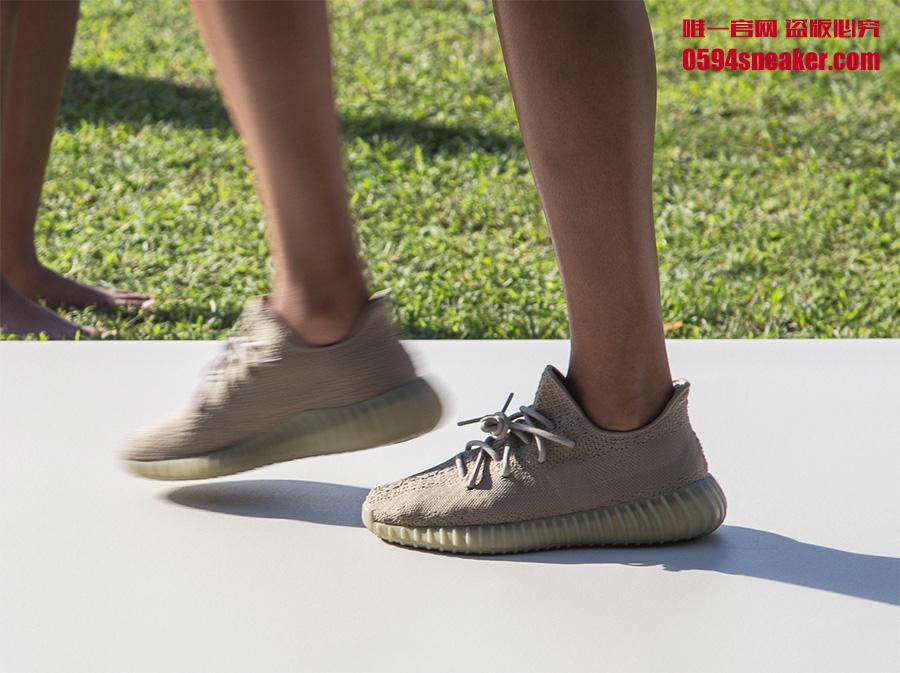 Yeezy 350 Boost V2,Dark Green,  ​回归大地色！这双 Yeezy 350 Boost V2 将在下月发售