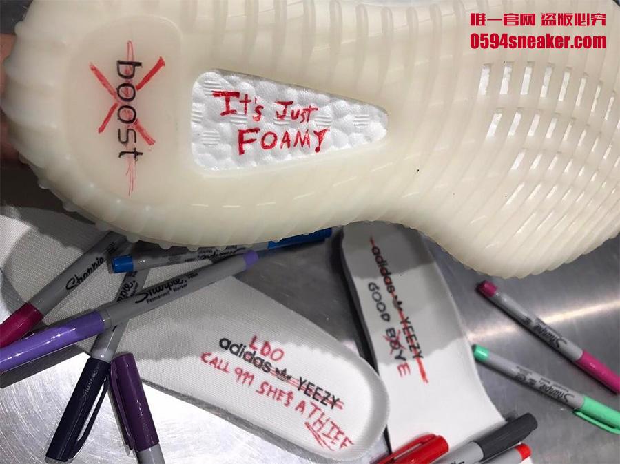 Yeezy 350 Boost V2,Yeezy 350  纯白 Yeezy 350 Boost V2 怕脏？你也可以这样玩！