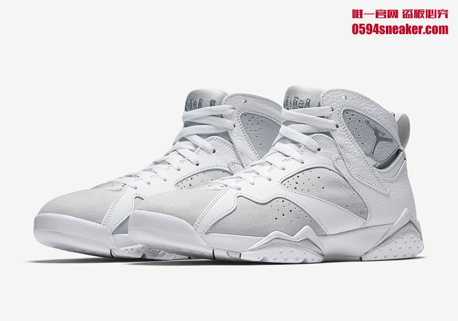 304775-120,AJ7,Air Jordan 7 304775-120AJ7 白银配色的 Air Jordan 7 “Pure Money” 也要来了！