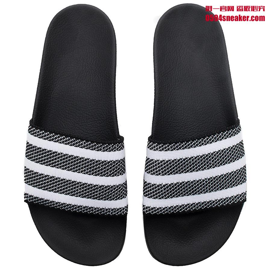 adilette,adidas 这个夏天你可以穿 Primeknit 编织版本的拖鞋了！