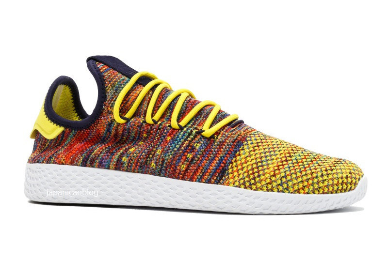 TENNIS HU,adidas,Pharrell Will  精彩缤纷！Pharrell Williams TENNIS HU 彩虹配色要来了！