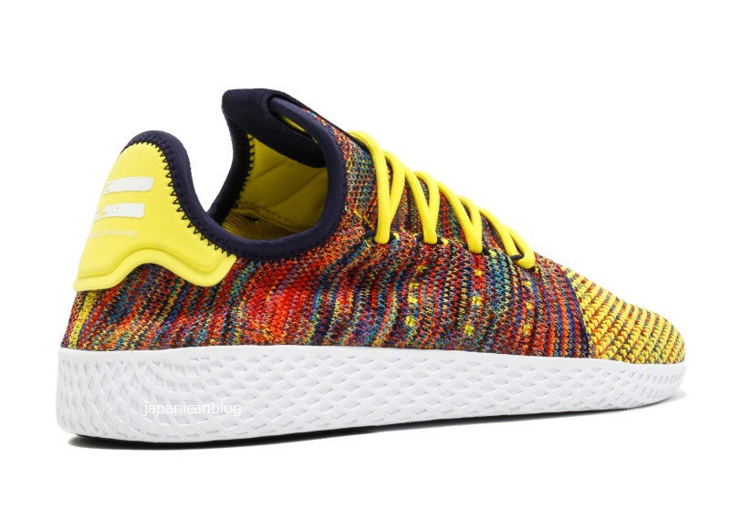 TENNIS HU,adidas,Pharrell Will  精彩缤纷！Pharrell Williams TENNIS HU 彩虹配色要来了！