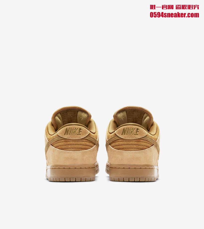883232-700,Dunk SB,Dunk SB Low 883232-700 小麦色再现！Dunk SB Low Pro “Wheat” 绝对是帅气百搭之选！