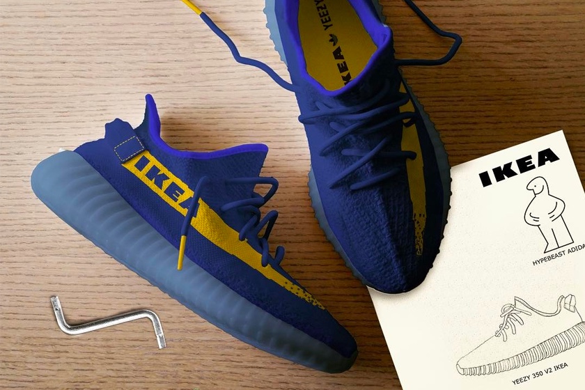 Yeezy 350 Boost V2,IKEA  脑洞大开!这双 IKEA x Yeezy 350 Boost V2 你怎么看? Yeezy 350 Boost V2,IKEA  脑洞大开!这双 IKEA x Yeezy 350 Boost V2 你怎么看?