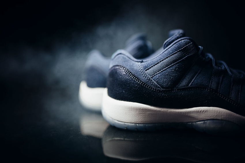 Air Jordan 11 Low,580521-408,A  冰裂纹理！蓝月亮 Air Jordan 11 GG 本周末官网上架