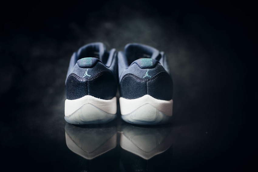 Air Jordan 11 Low,580521-408,A  冰裂纹理！蓝月亮 Air Jordan 11 GG 本周末官网上架