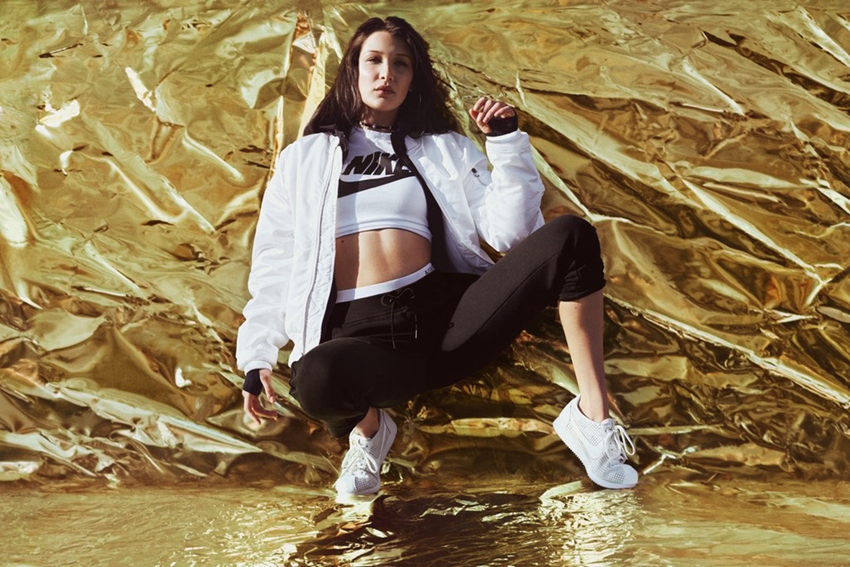 Bella Hadid,Nike,Classic Corte  ​性感超模 Bella Hadid 上脚的这双 Nike 历史你知道有多久？