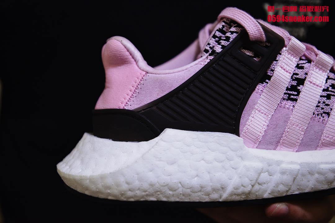 adidas,EQT Support 93/17,BZ058 黑粉配色!EQT BOOST 93/17 “噪音” 实物图释出! adidas,EQT Support 93/17,BZ058 黑粉配色!EQT BOOST 93/17 “噪音” 实物图释出!