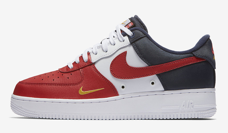 Nike,Air Force 1 Low,823511-60  白红蓝经典搭配！夏季版本 Air Force 1 Low 近期发售！