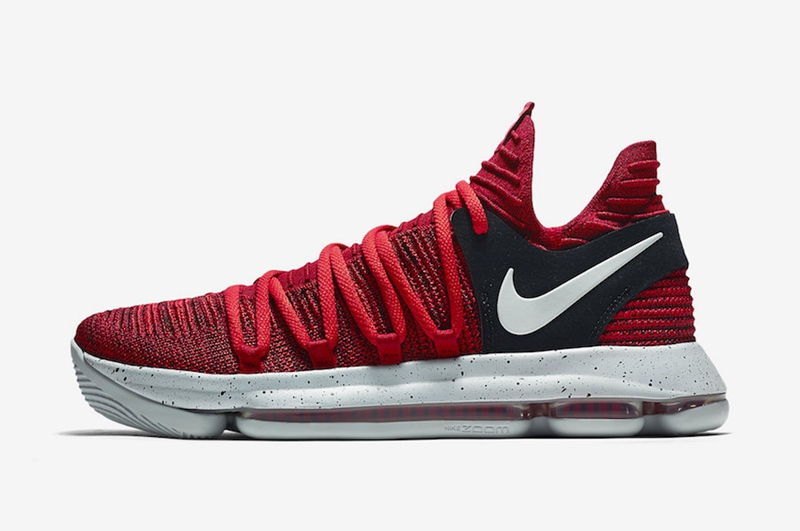 KD 10,University Red,Nike,8978  九月登场！全新 KD 10 “University Red” 官方图片释出