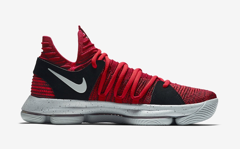 KD 10,University Red,Nike,8978  九月登场！全新 KD 10 “University Red” 官方图片释出