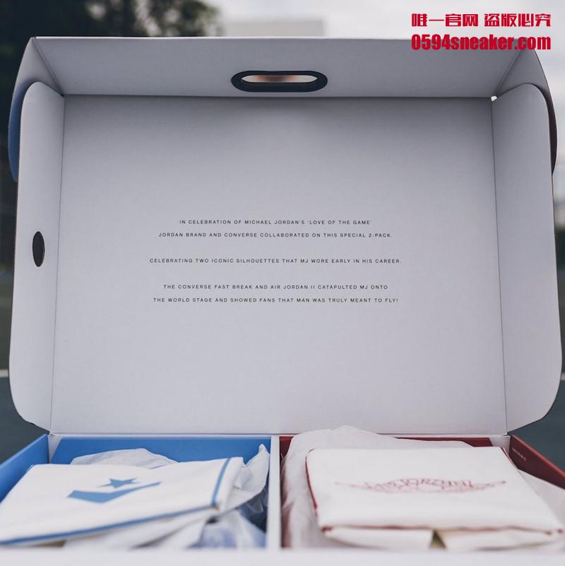 Air Jordan 2,Converse Pack,AJ2 完整实物曝光!Air Jordan x Converse Pack 套装本月底发售 Air Jordan 2,Converse Pack,AJ2 完整实物曝光!Air Jordan x Converse Pack 套装本月底发售