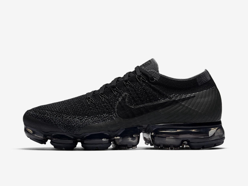 Nike,Air VaporMax,849557-006,8  官网链接释出！纯黑 Nike Air VaporMax 下周正式登场