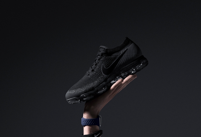 Nike,Air VaporMax,849557-006,8  官网链接释出！纯黑 Nike Air VaporMax 下周正式登场