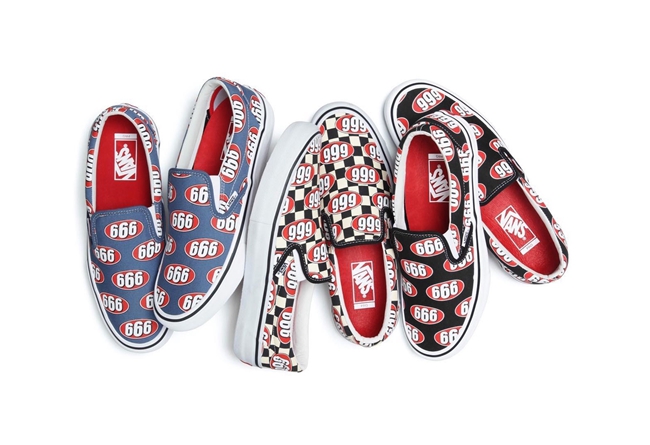 Supreme,Vans,666  发售日期确定！全新 Supreme x Vans “666” 联名鞋款释出