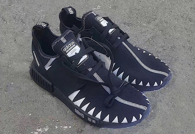 NBHD,adidas Originals,NMD R1  一波未平一波又起！全新 NBHD x adidas NMD R1 实物曝光