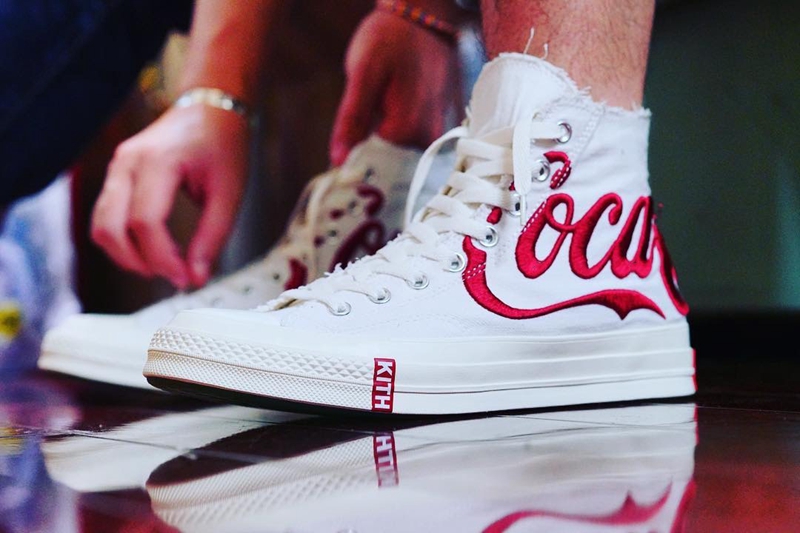 KITH,Coca-cola,Converse  吸晴利器！KITH x Coca-cola x Converse 三方联名鞋款释出