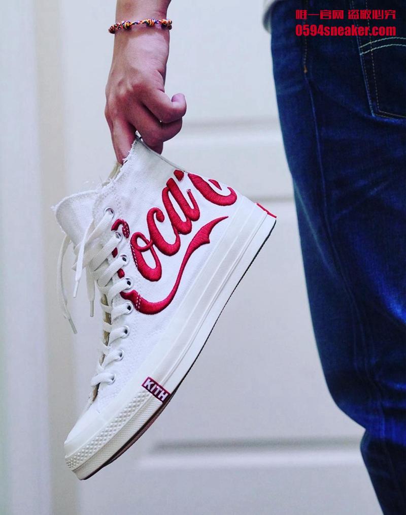 KITH,Coca-cola,Converse  吸晴利器！KITH x Coca-cola x Converse 三方联名鞋款释出