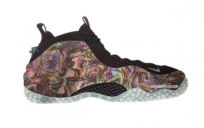Nike,Air Foamposite One,575420  鲍鱼实物亮相!传言 Foamposite One “Abalone” 全明星周末发售 Nike,Air Foamposite One,575420  鲍鱼实物亮相!传言 Foamposite One “Abalone” 全明星周末发售