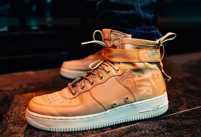 SF-AF1,Nike AF1 军事风依旧!看看中帮 Nike SF-AF1 Mid 的上脚效果 SF-AF1,Nike AF1 军事风依旧!看看中帮 Nike SF-AF1 Mid 的上脚效果
