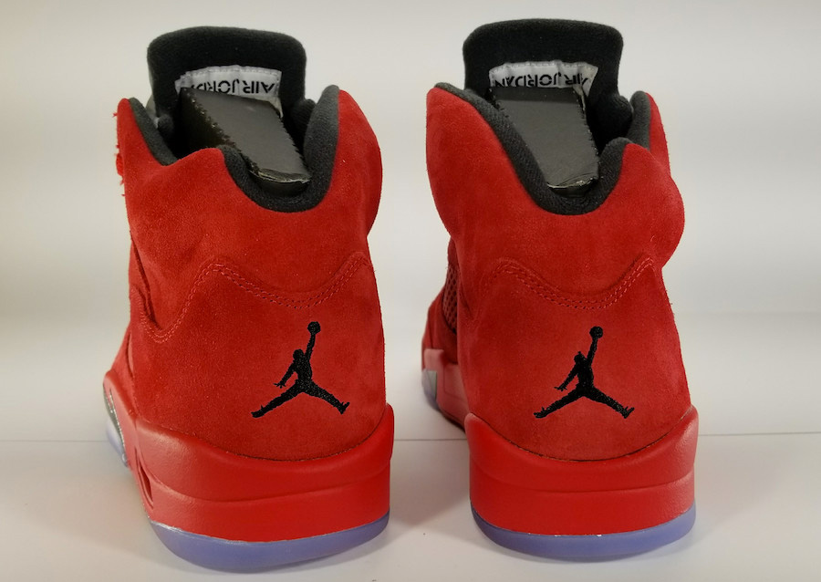 136027-602,AJ5,Air Jordan 5 136027-602AJ5 7 月 1 日发售！红麂皮 Air Jordan 5 “Red Suede” 要来了！