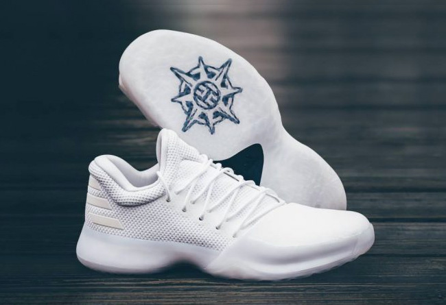 Harden Vol 1,adidas,BY4525 哈登1代BY4525 纯白装扮登场！adidas Harden Vol. 1 游艇派对配色即将发售