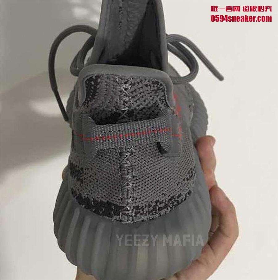 AH2203,Yeezy 350 Boost V2,Yeez AH2203 新款灰橙 Yeezy 350 Boost V2 实物亮相！发售时间也有了