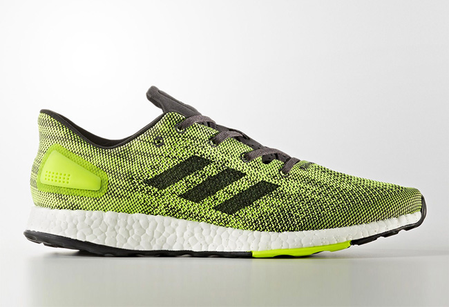 BY8857,Pure Boost,Pure Boost D BY8857 Sharper sports style! adidas Pure Boost DPR Sun Yellow colorway debut!