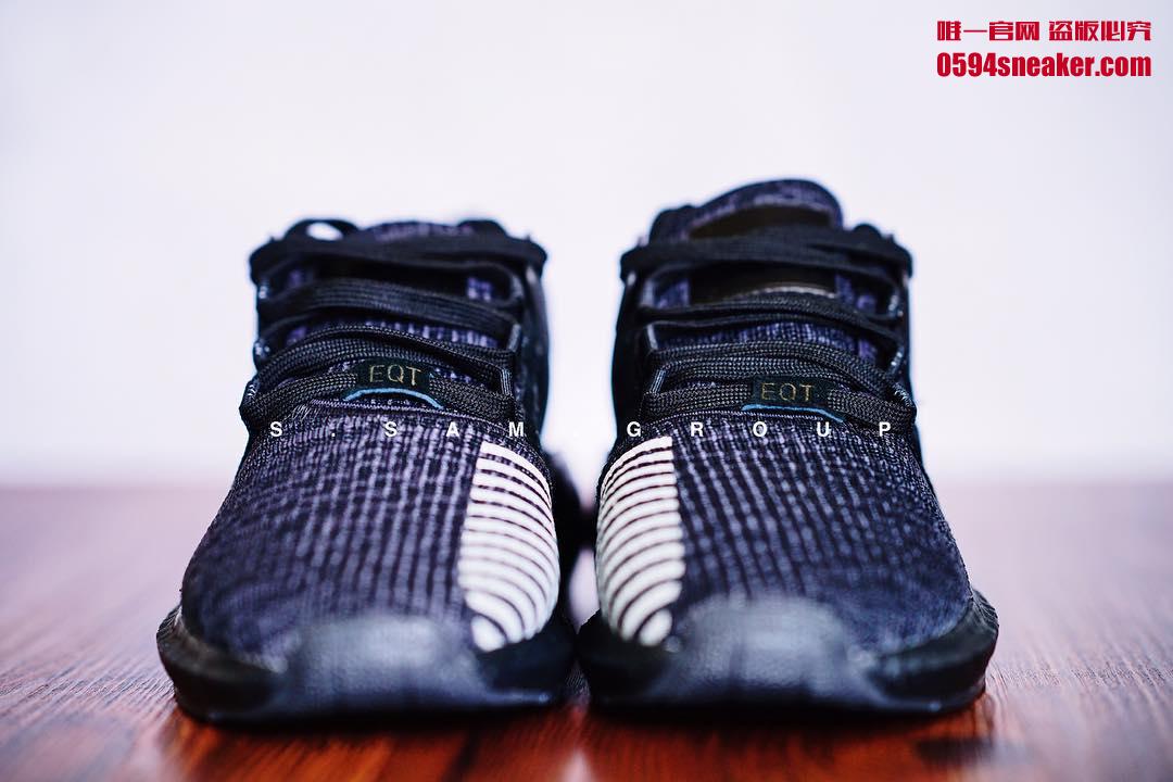 EQT 93/17 Boost,EQT,adidas  黑色中底！EQT 93/17 Boost “Triple Black” 实物新图