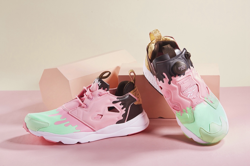 Reebok,InstaPump Fury,Furylite  想不想咬一口？Reebok 带来 InstaPump Fury 冰淇淋别注配色