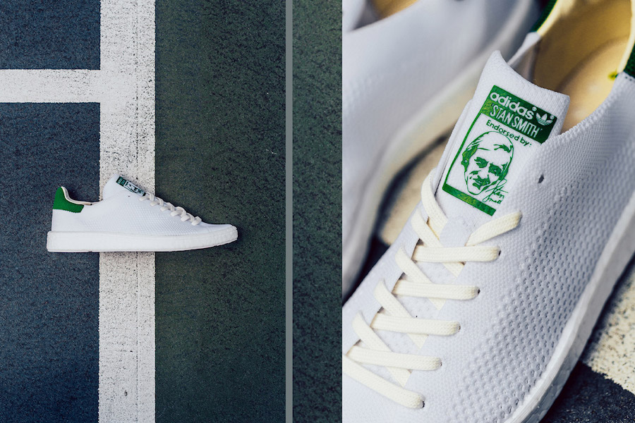 adidas,Stan Smith Primeknit Bo  经典小白鞋全面升级！柔软透气值得一提！