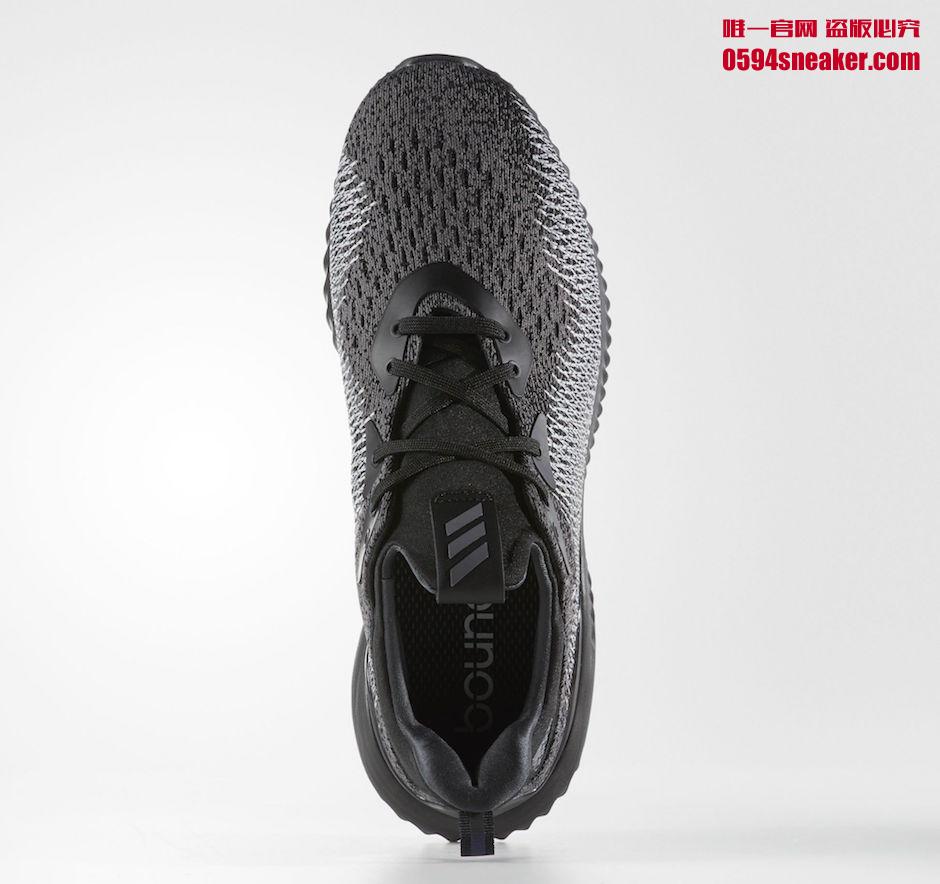 adidas,AlphaBounce ForgeFiber  全新编织鞋面！黑白配色 AlphaBounce ForgeFiber 下周发售！