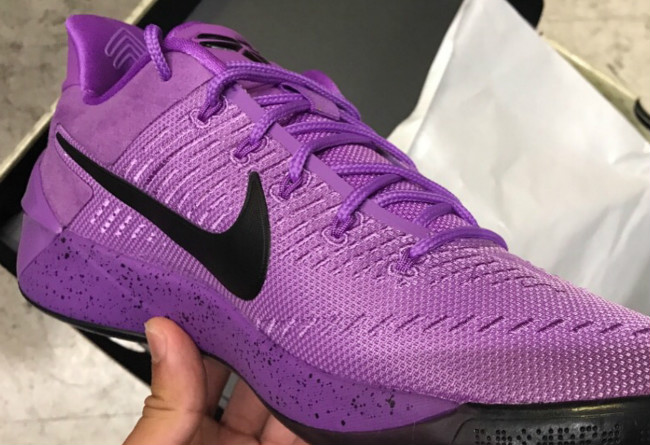 Nike,Kobe A.D.  骚紫配色！Kobe A.D. “Purple Stardust” 将于下月发售！