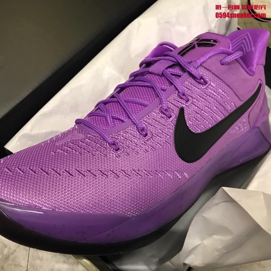 Nike,Kobe A.D.  骚紫配色！Kobe A.D. “Purple Stardust” 将于下月发售！