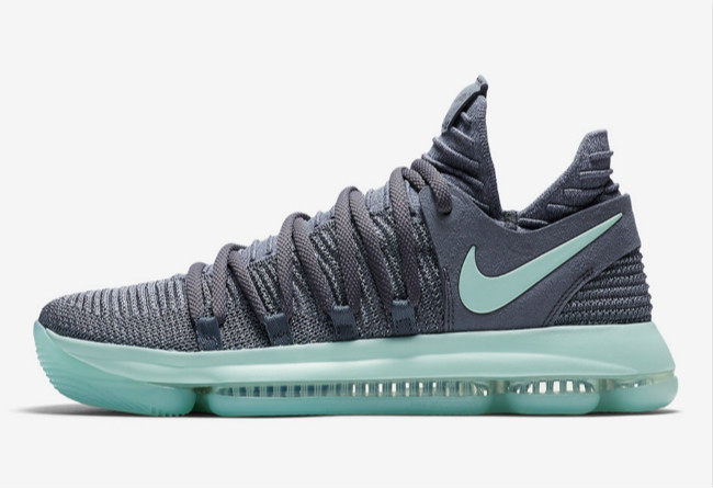 Nike,KD 10,897816-002  薄荷绿配色！全新配色 Nike KD 10“Igloo” 下月发售！