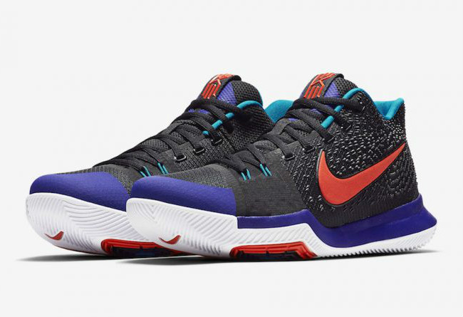 Nike,Kyrie 3,852396-007   25 年的经典配色！Kyrie 3 “Kyrache Light” 将于 9 月发售！