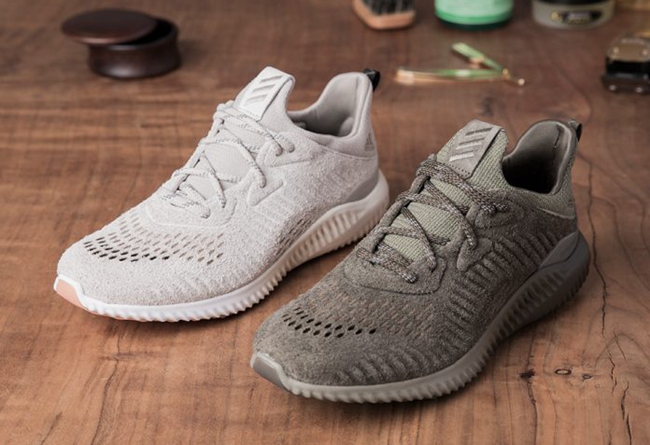 adidas,AlphaBOUNCE,Suede  全新麂皮鞋面！两款 adidas AlphaBOUNCE “Suede” 本周登场