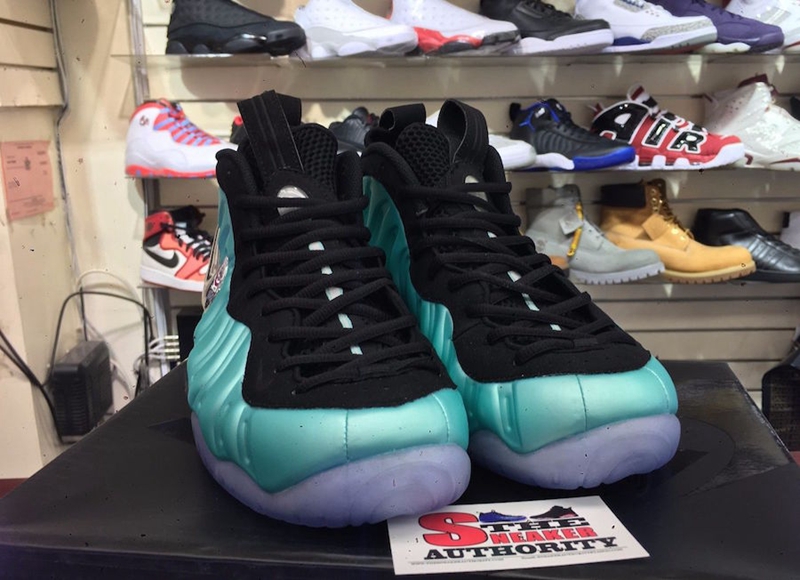 Nike,Air Foamposite Pro,Island  九月正式登场！Air Foamposite Pro “Island Green”实物近赏